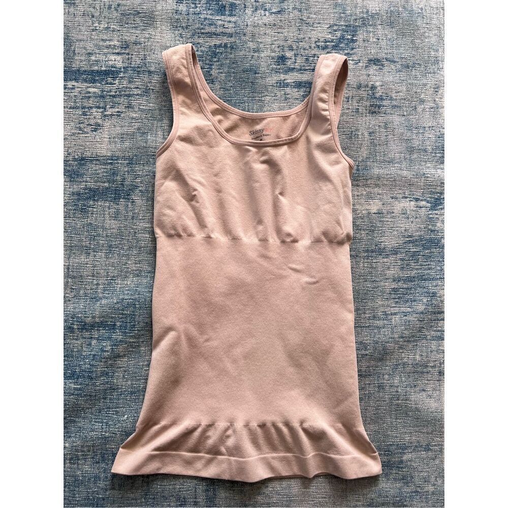 Skinnygirl beige Smoother Shaper Shapewear Tank Top Medium